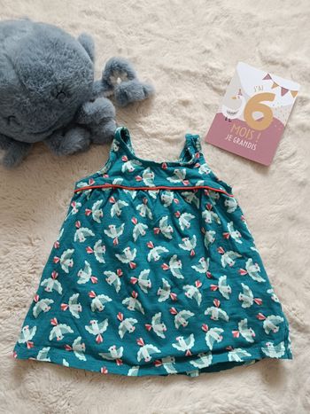 Robe 6 mois obaibi