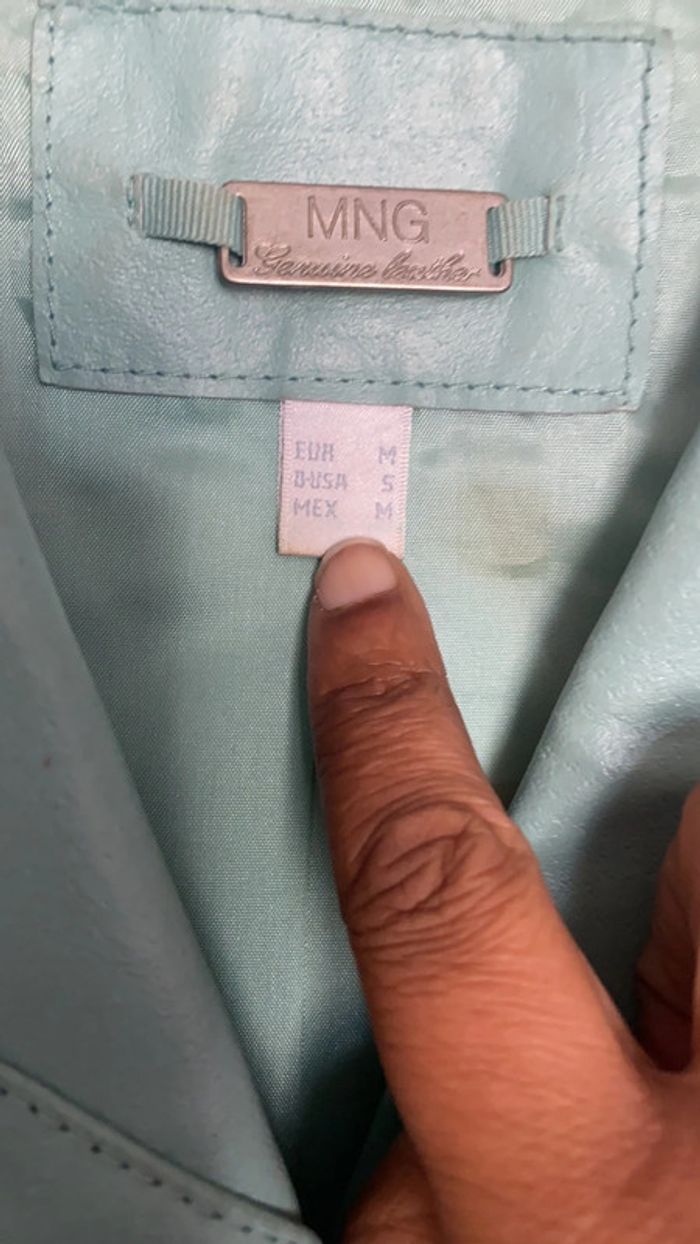 Veste en cuir de porc - photo numéro 5