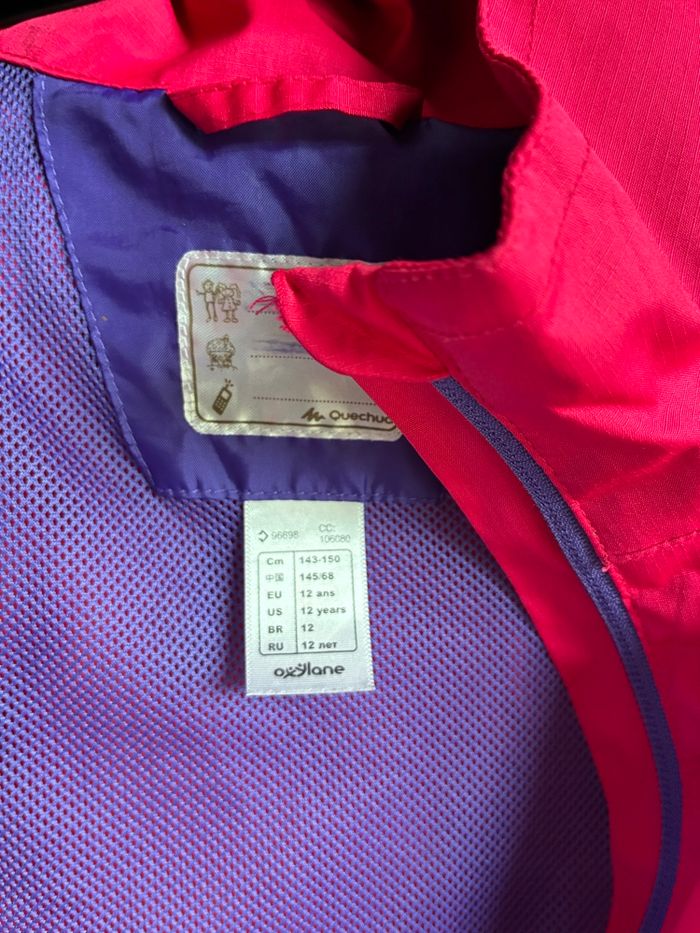 Veste imperméable fille capuche - photo numéro 9