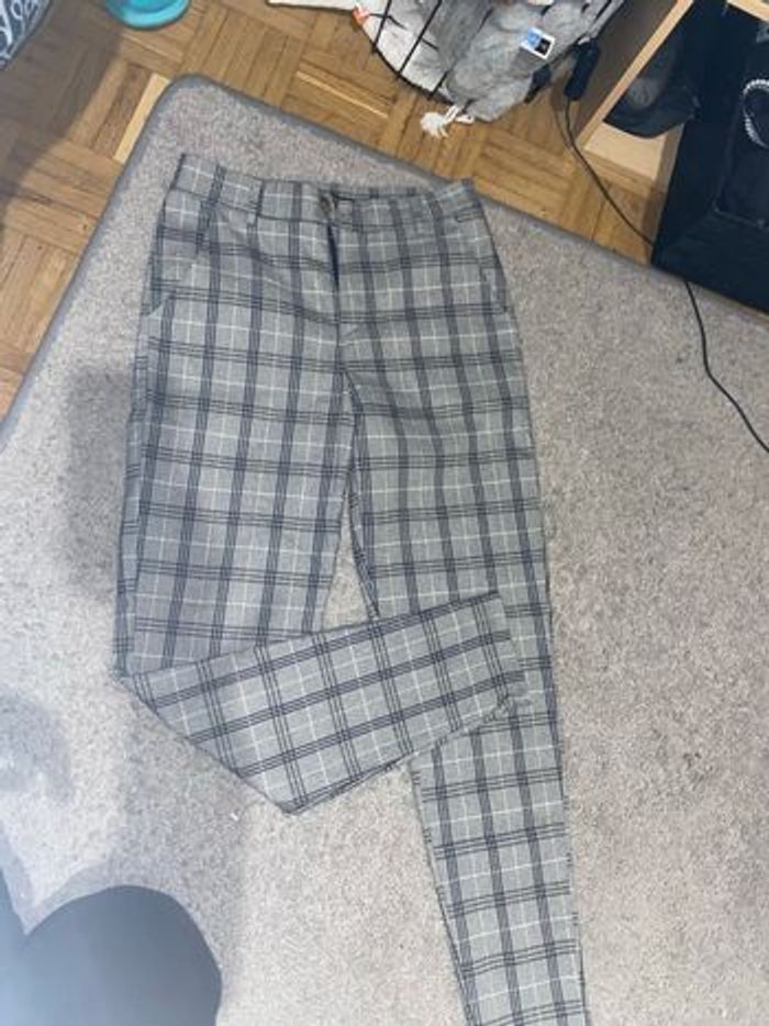 Pantalon de costume à carreaux - photo numéro 2