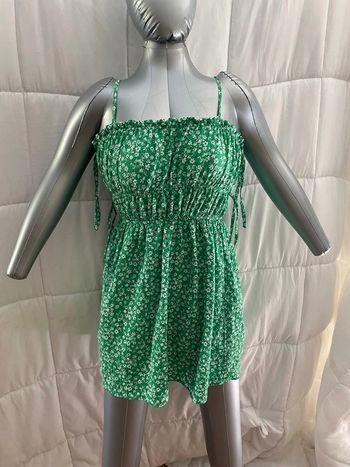 robe midi sans marque vert taille L