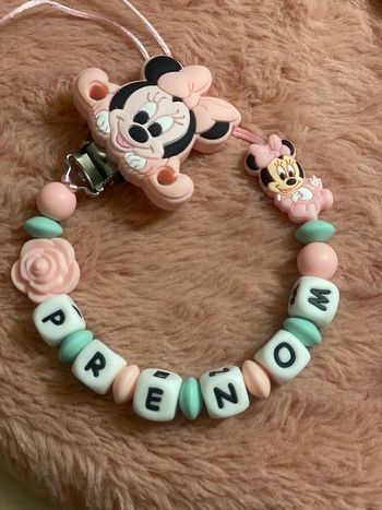 Attache tétine minnie