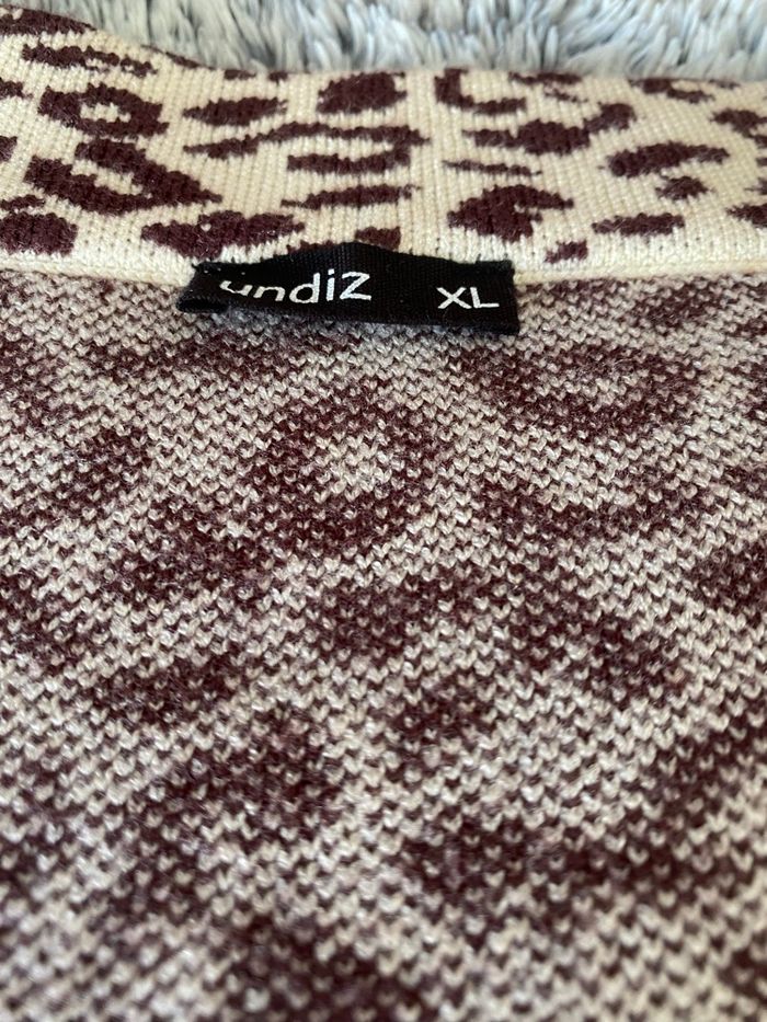 Gilet undiz style léopard T XL - photo numéro 2
