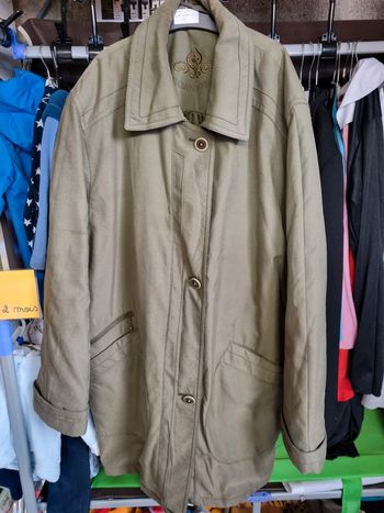 Manteau kaki