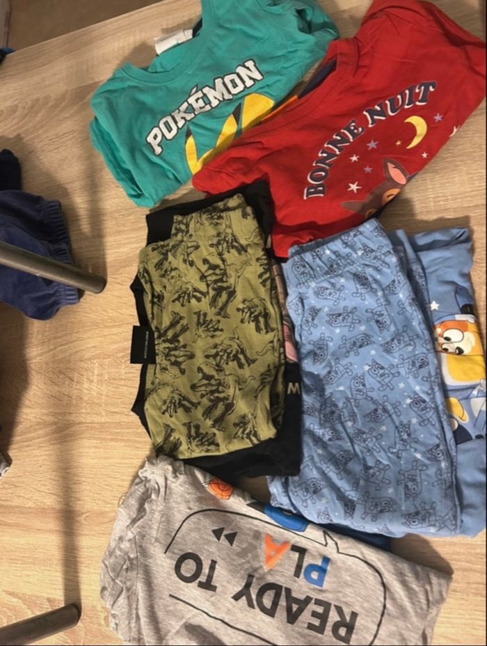 Lot de 7 pyjamas