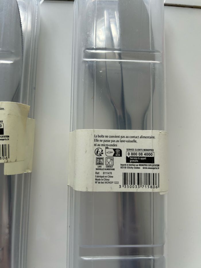 Set de couvert lunchbox/pique nique - photo numéro 3