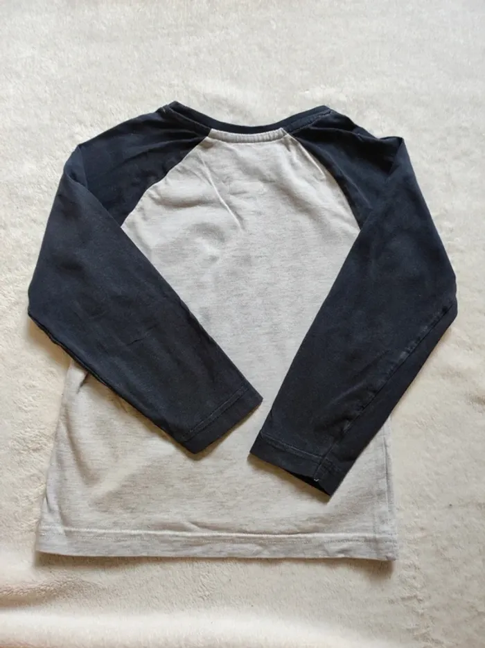 T-shirt manches longues 4 ans smiley world - photo numéro 2