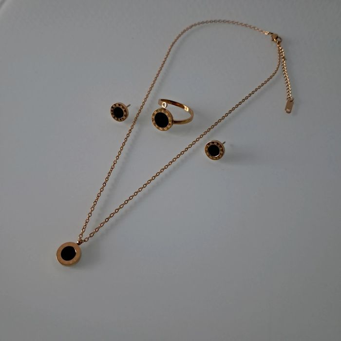 Parure acier inoxydable chiffres romains - photo numéro 7