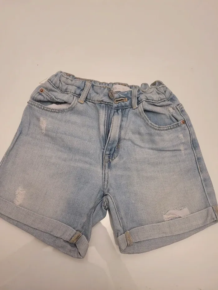 Short en jean 7 ans Zara