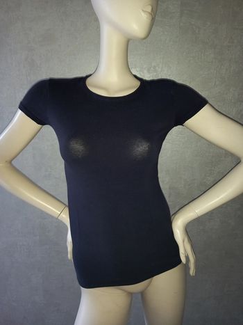 tee shirt bleu marine primark taille 34/36