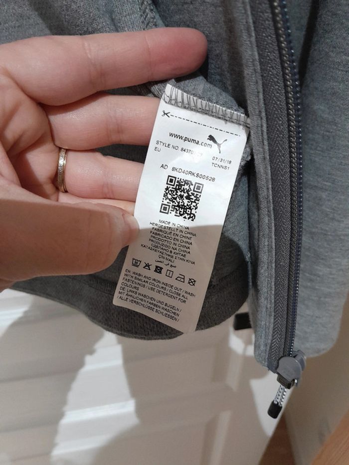 Veste puma homme M - photo numéro 5