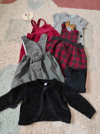 Lot robes 9M
