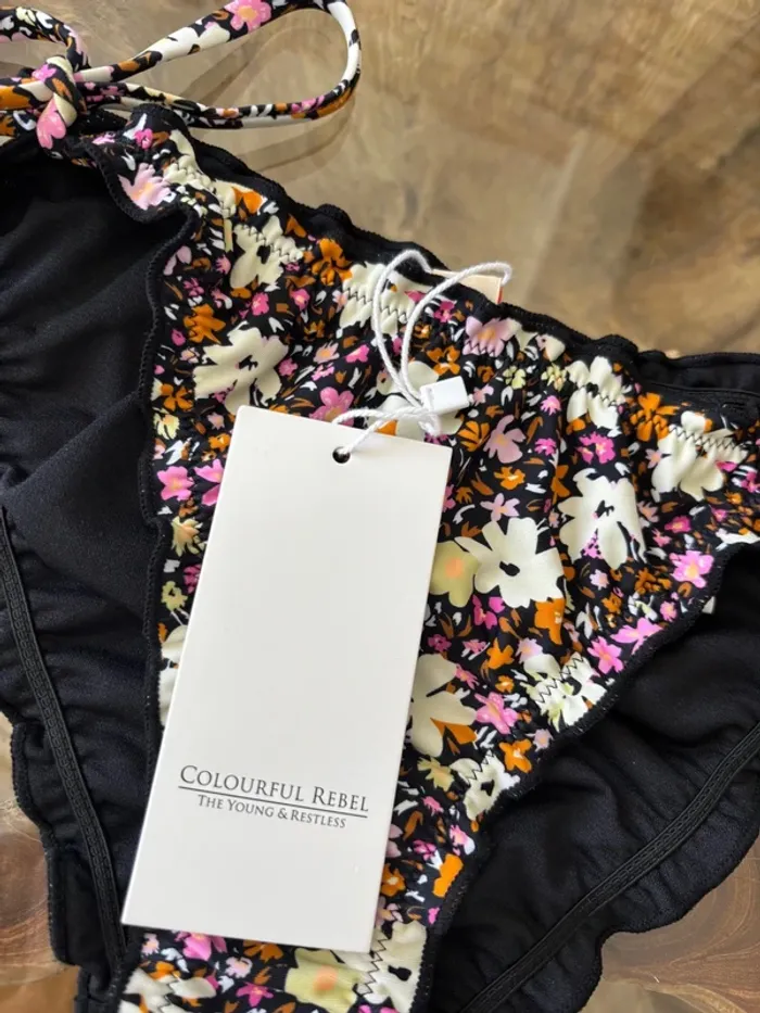 Bas de maillot de bain fleurs Colourful Rebel - photo numéro 5