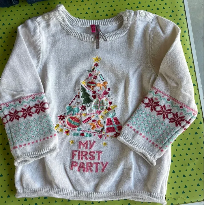 Lot de vêtements fille hiver 2A - photo numéro 3