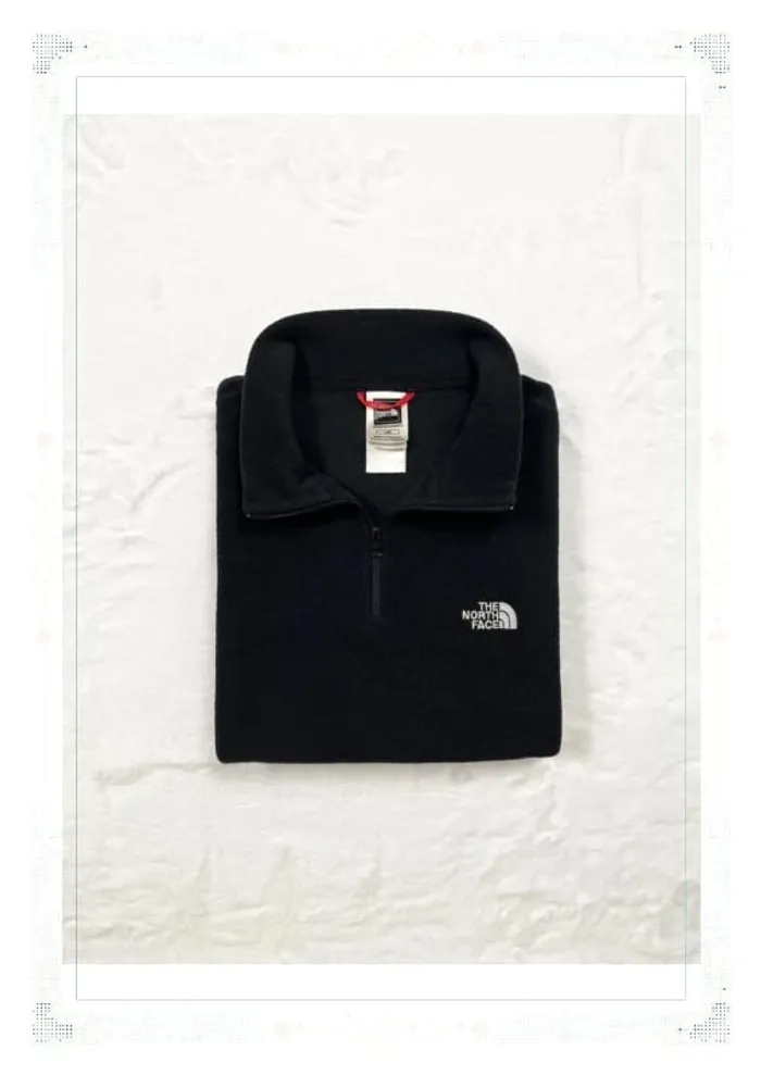 The North Face polaire demi zip noir femme taille L polyester - photo numéro 12