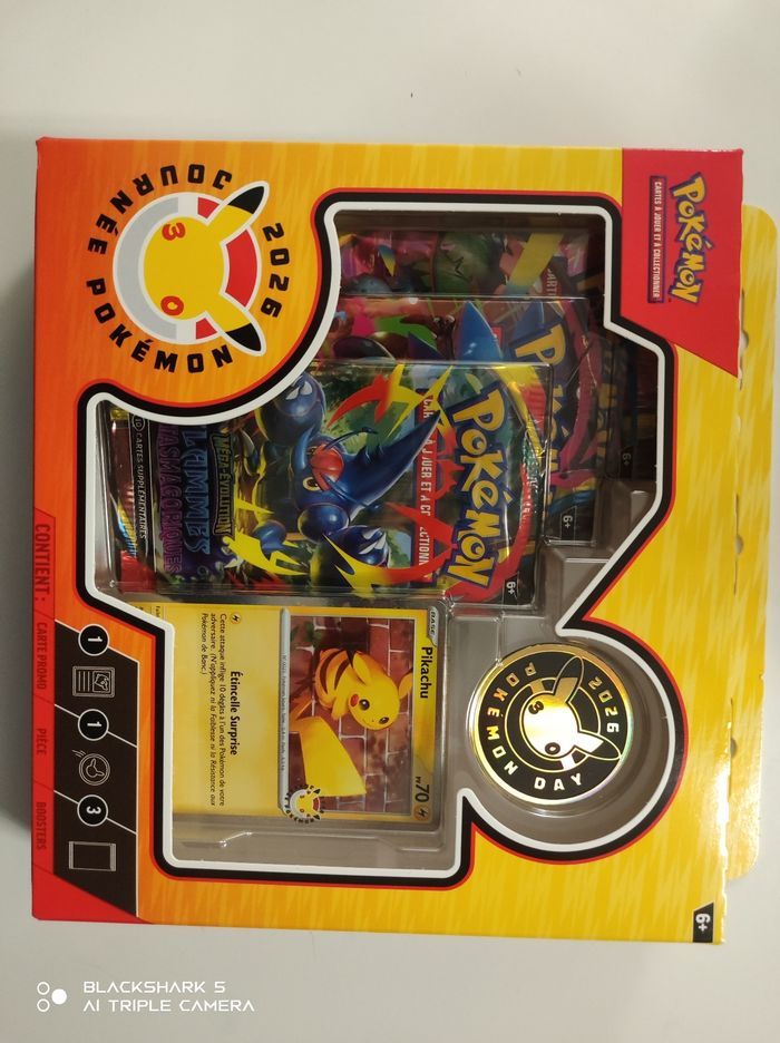 Coffret pokémon 30ans anniversaire