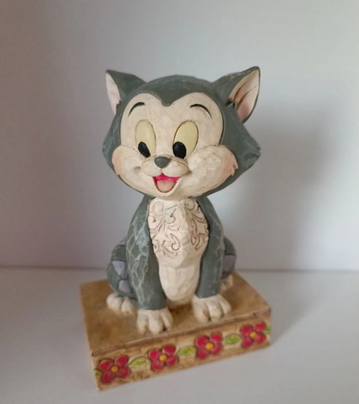 Figurine Jim shore tradition figaro Disney Pinocchio