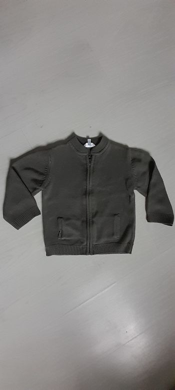 Gilet zippé T 3 ans