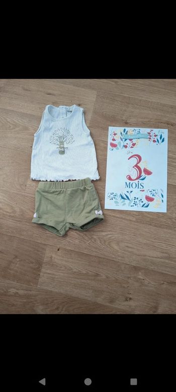 Ensemble short et t-shirt