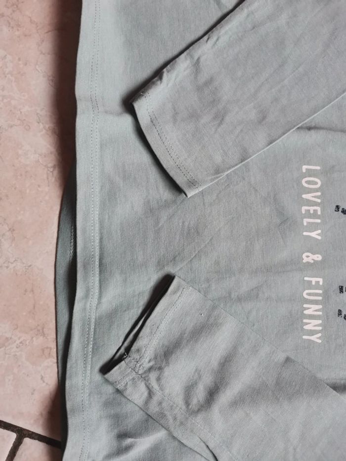 T-shirt ML fille 10 ans vertbaudet - photo numéro 4