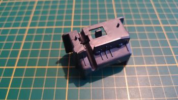 Support tableau de bord pièce détachée miniature Bburago Burago Alfa Romeo 2300 spider 1932 1/18 1/1