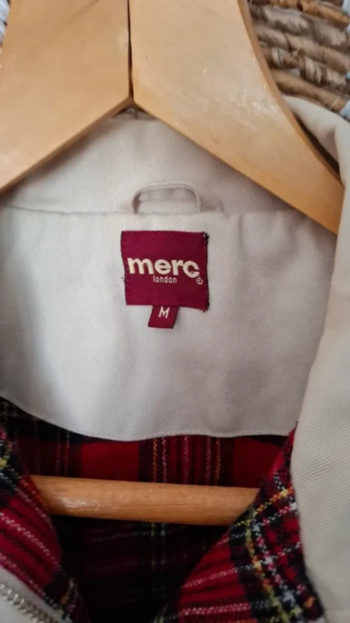 Veste teddy beige merci london - photo numéro 3