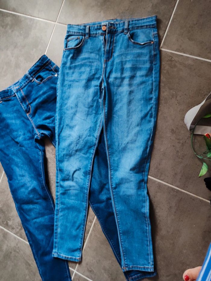 Lot 2 jeans skinny - photo numéro 2