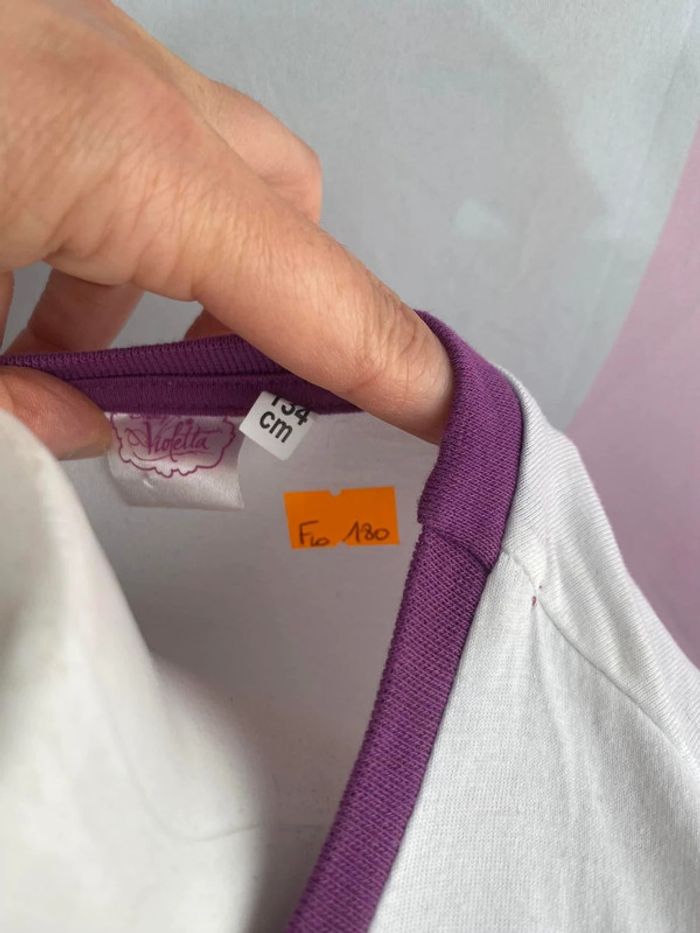 T-shirt fille 10 ans Violetta Disney Réf F10 180 - photo numéro 3