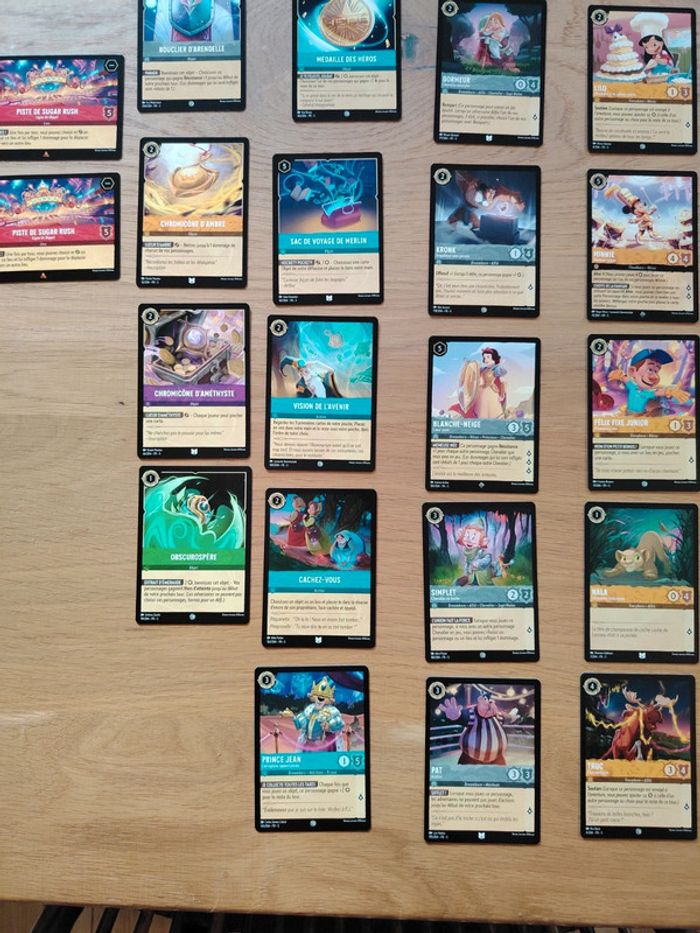 Lot de cartes Lorcana Disney neuves - photo numéro 8