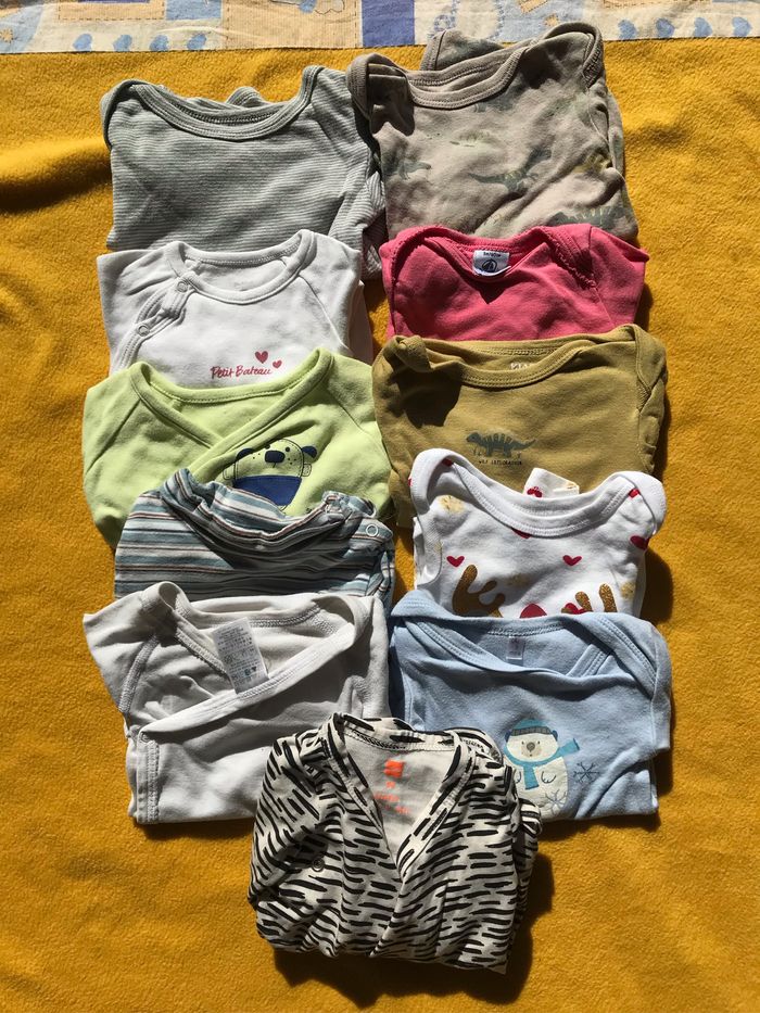 Bodies manche longue taille 3 mois