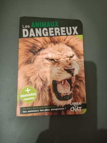 Livre les animaux dangereux