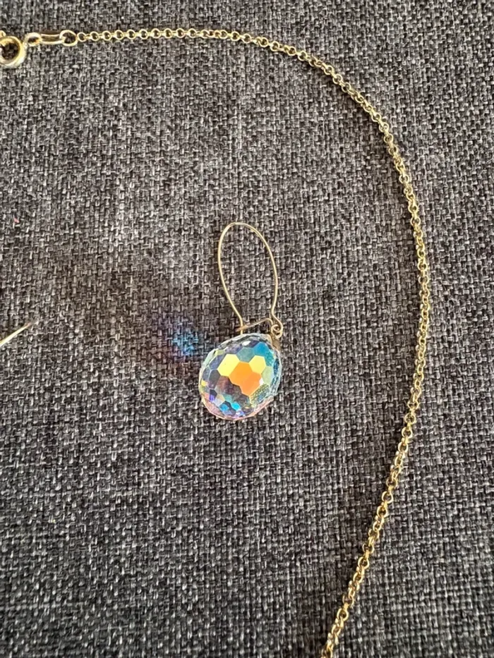Parure collier et boucles d’oreilles - photo numéro 4