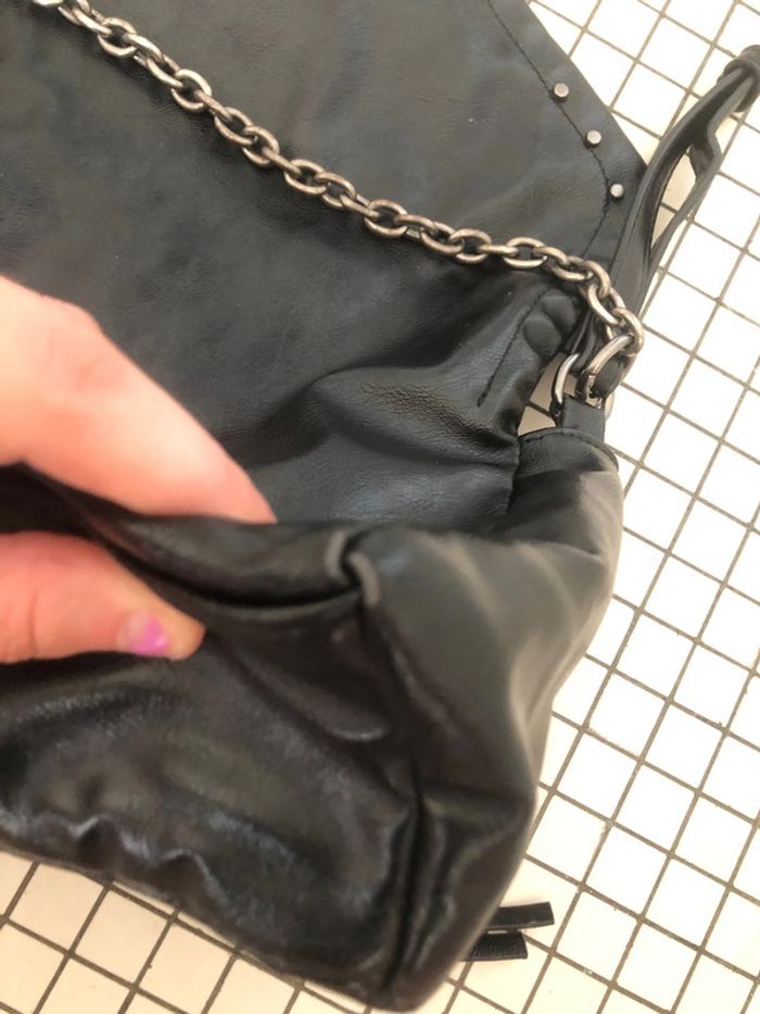 Sac pull & bear noir - photo numéro 4