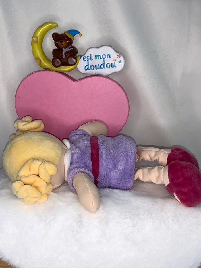 DDC155 doudou et compagnie poupée 👧🏼 orchidée - photo numéro 2
