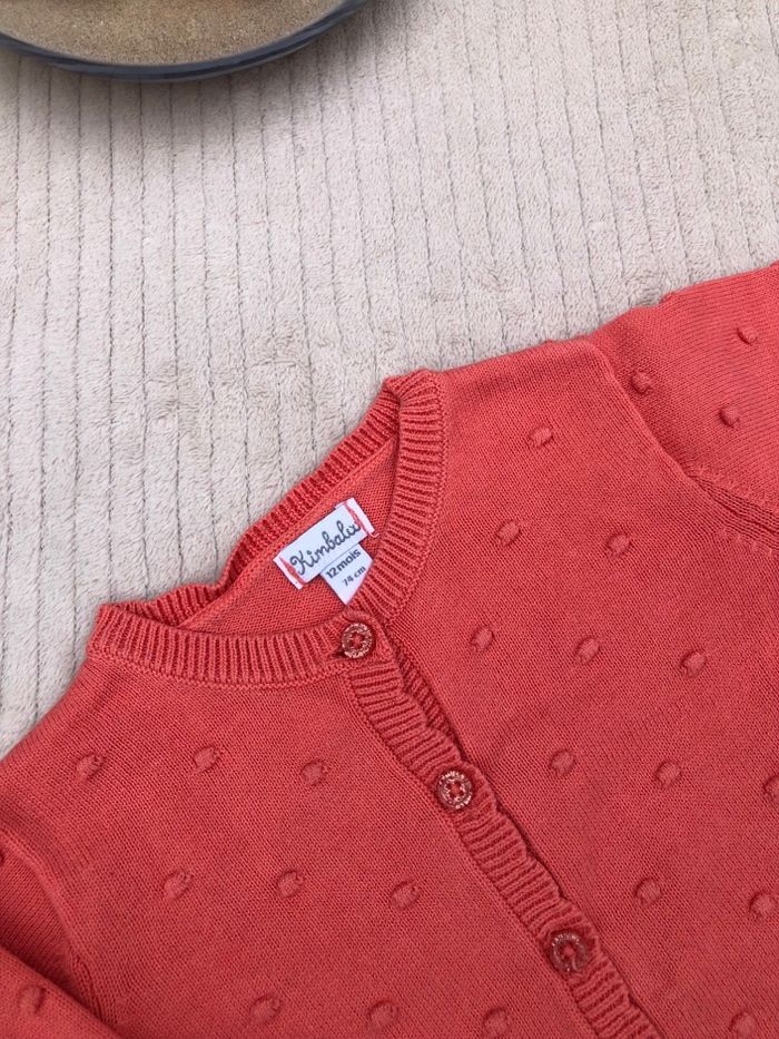 Ensemble (robe et gilet manches longues) - 12 mois (74 cm) - Pat&Ripaton - photo numéro 7