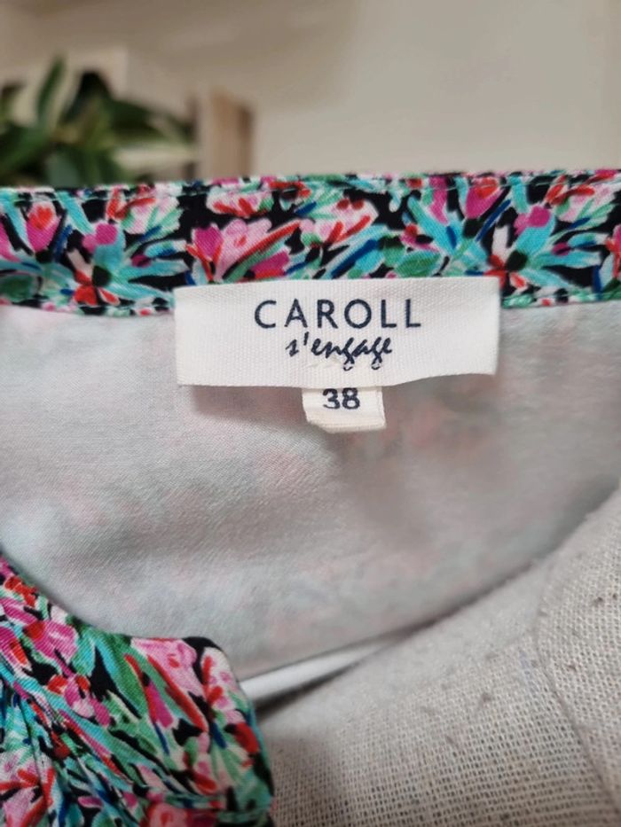 Robe motifs Caroll taille 38 - photo numéro 4