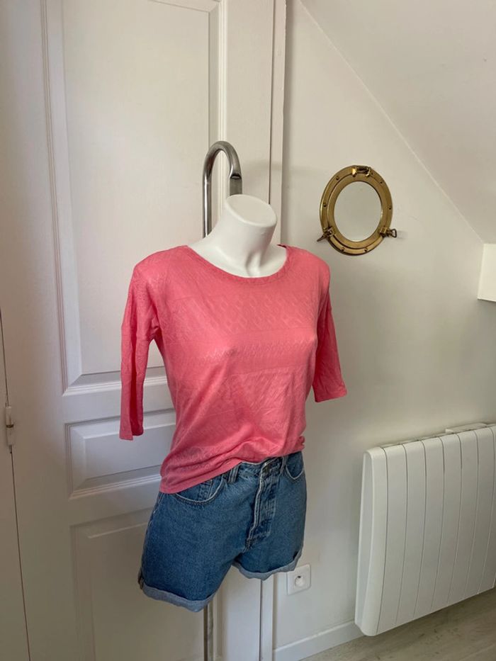 T-shirt corail