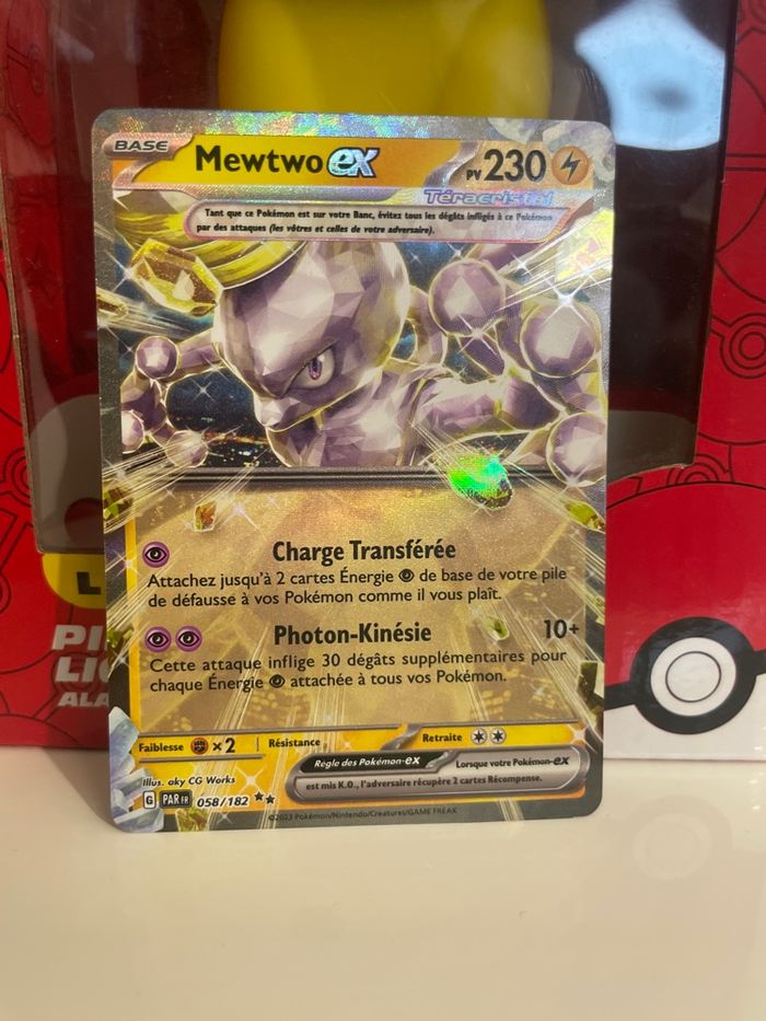 Carte Pokémon mewtwo