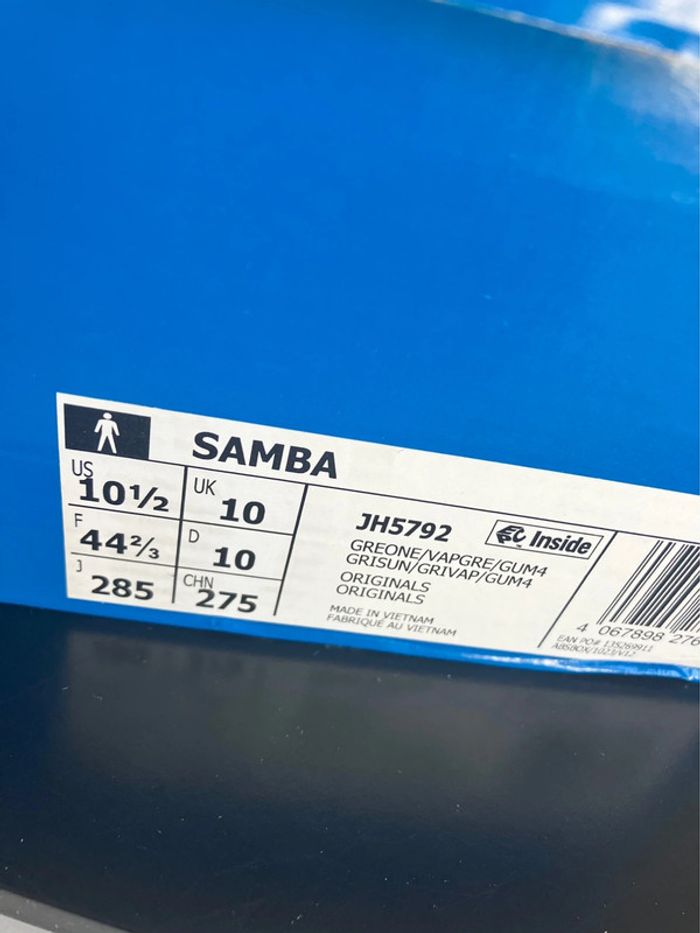 Adidas Originals Samba Beige / Clear Brown - photo numéro 9