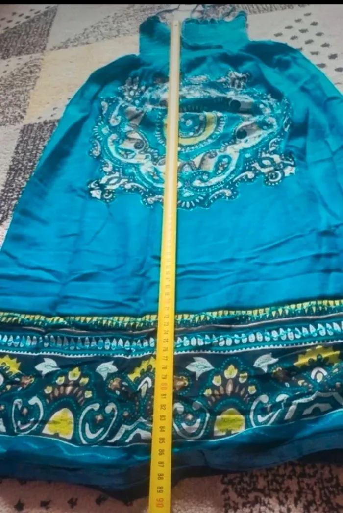 Robe longue d'été sans bretelles - photo numéro 6