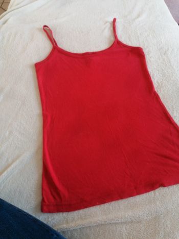 Débardeur rouge