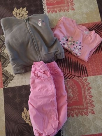 Ensemble fille 12 mois