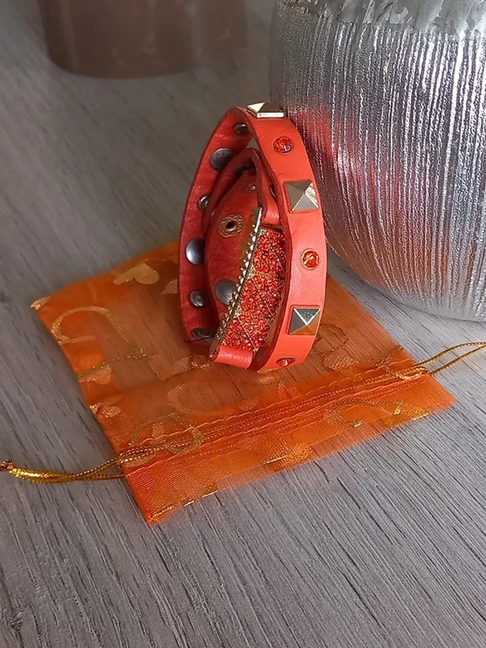 Bracelet neuf Ikita en cuir - photo numéro 2