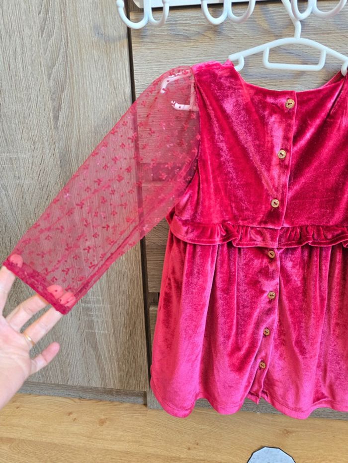 Vêtement Bébé Fille - Robe rouge - Sergent Major- 24 mois 86 cm - photo numéro 8
