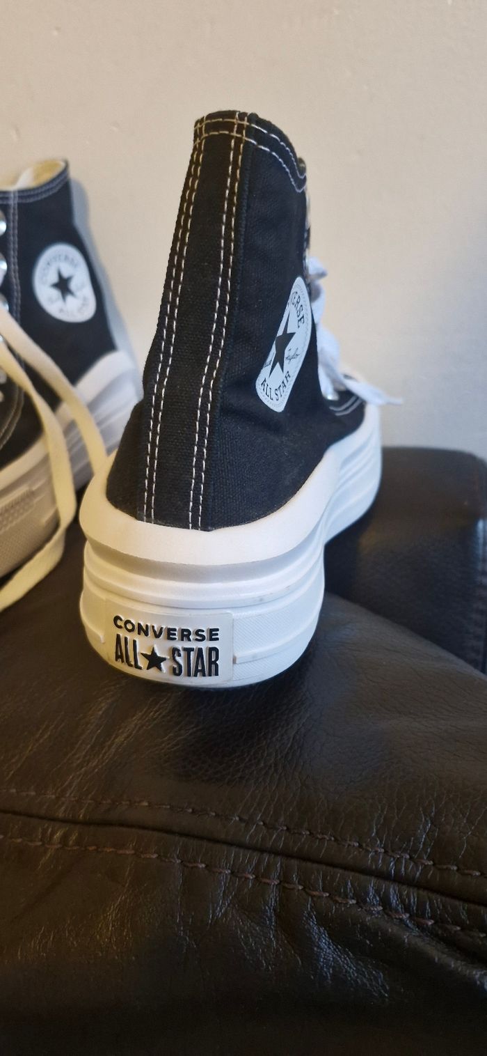 Converse plateforme noir haute - photo numéro 6