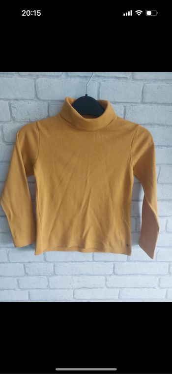 Tee-shirt  col roulé Petit Bateau taille 6 ans