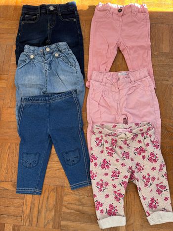 Pantalons bébé fille 6 mois