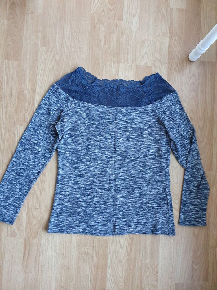 Pull bleu nafnaf