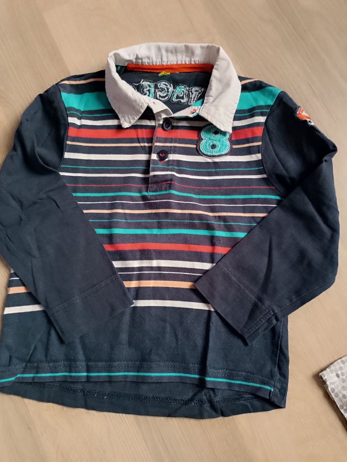 Polo manches longues