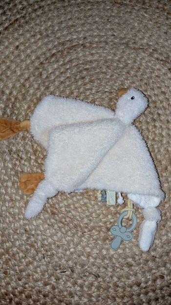 Doudou plat oie hollandaise little dutch 